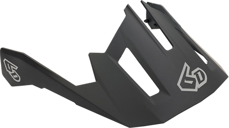 6D ATB-2T Visor - Ascent - Black - M/2XL 77-0121