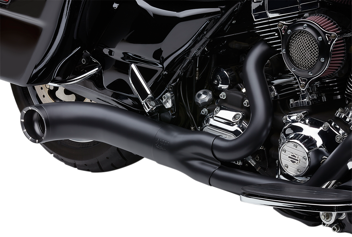 COBRA Turn Out 2-into-1 Exhaust System - Black 6270B-1