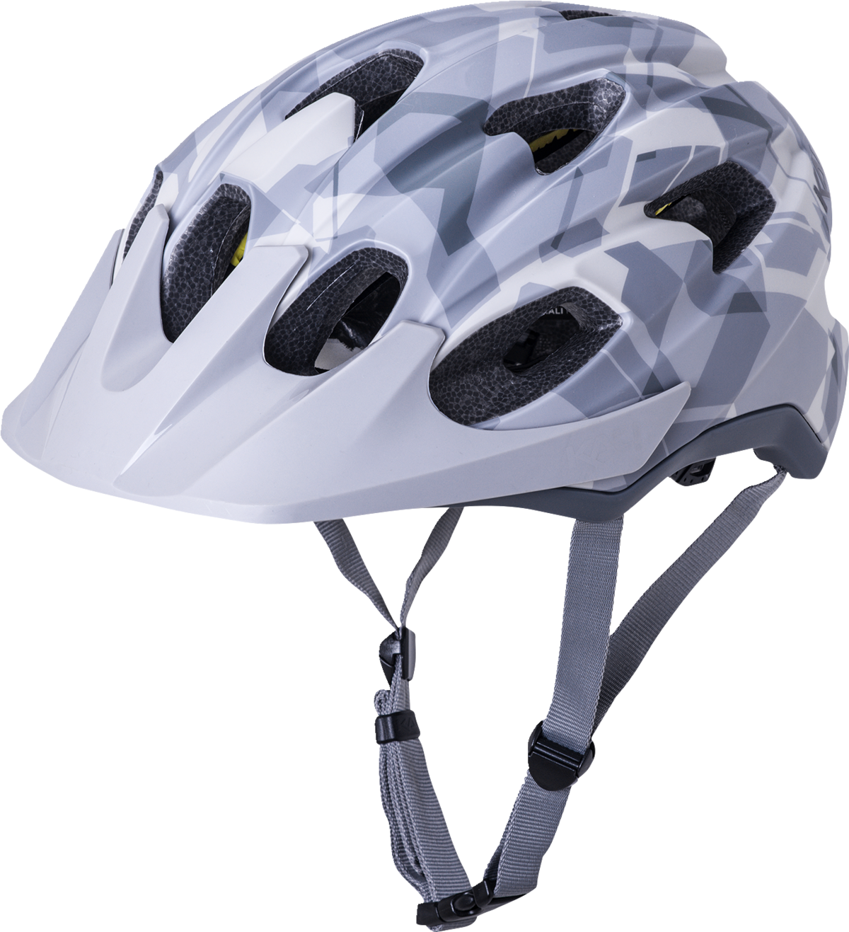 KALI Pace Helmet - Camo - Matte Gray - L/XL 0221721217
