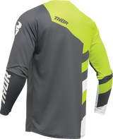 THOR Youth Sector Checker Jersey - Gray/Green - Small 2912-2420