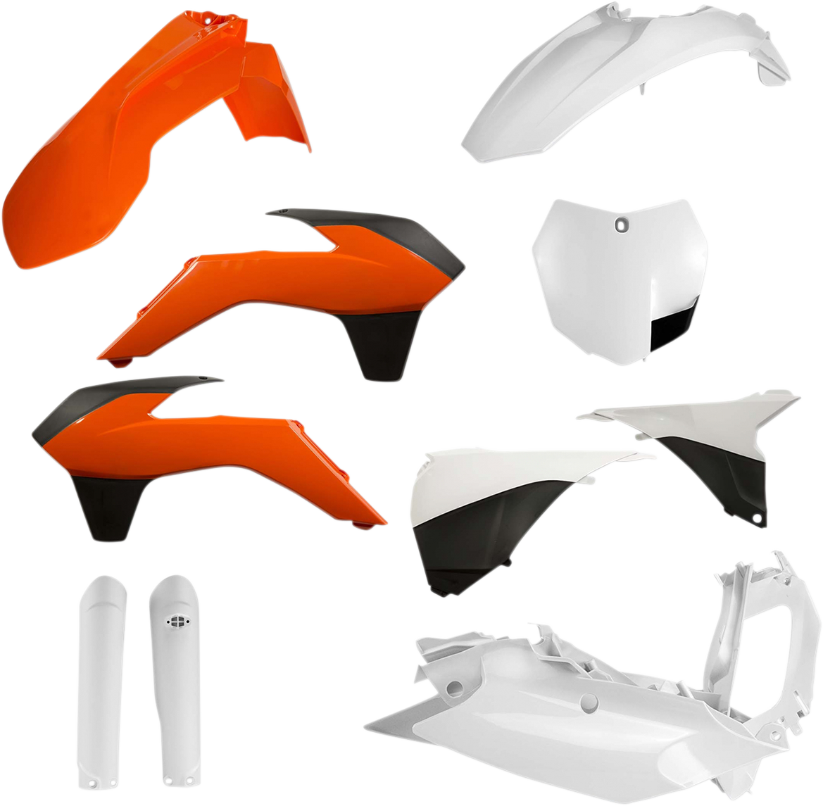 Kit de carrocería de repuesto completo ACERBIS - OEM naranja/blanco/negro 2403095135