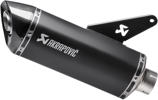 AKRAPOVIC Slip-On Line Muffler - Titanium - Black Monster 821/1200 2014-2016  S-D8SO2-HRBL 1811-2903