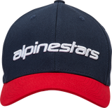 Gorro ALPINESTARS Linear - Azul marino/Rojo - Pequeño/Mediano 1230810057030SM 