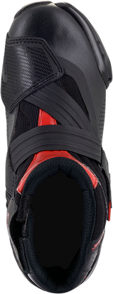 Botas ALPINESTARS SMX1-R V2 - Negro/Rojo - US 13.5 / EU 49 2224021-13-49