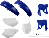 UFO Replacement Body Kit - OEM Blue/White ACTUALLY BODY KIT YZ125/250 2000-2001 YAKIT300-999