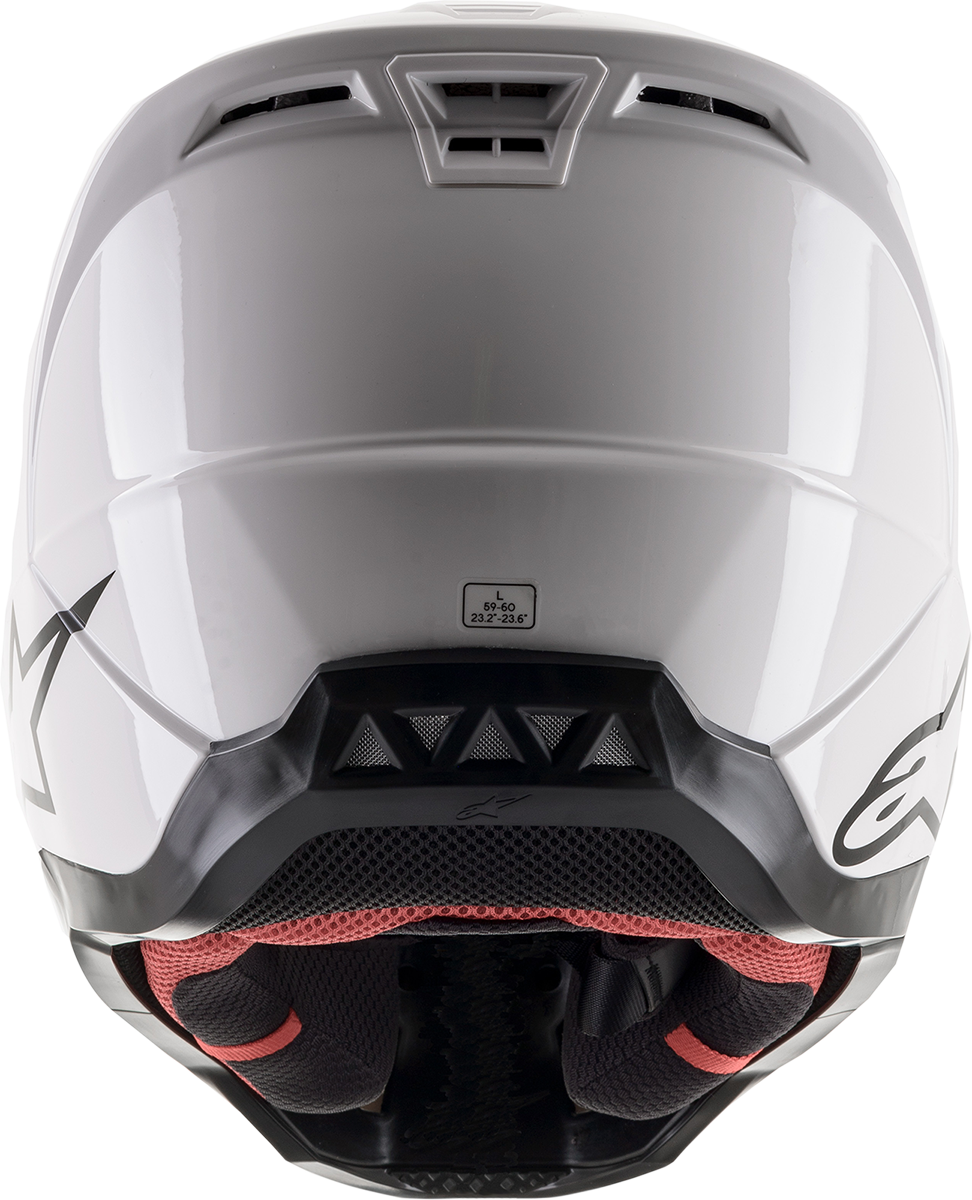 ALPINESTARS SM5 Helmet - Solid - Gloss White - Medium 8303121-2180-MD