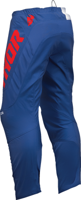 THOR Youth Sector Checker Pants - Navy/Red - 24 2903-2442