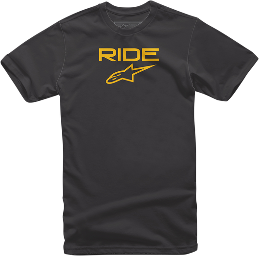 ALPINESTARS Ride 2.0 T-Shirt - Black/Yellow - Large 1038720001050L