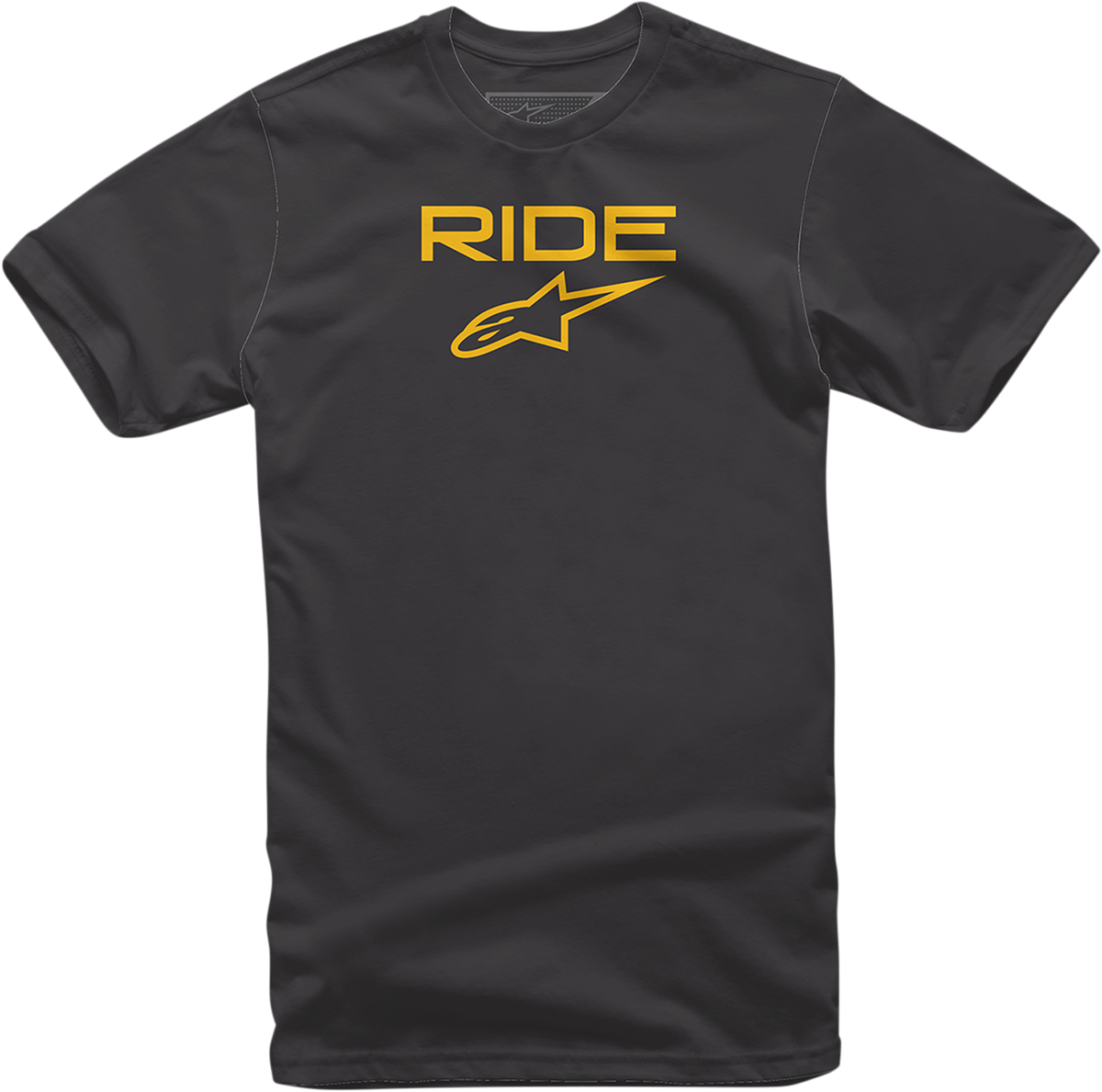 ALPINESTARS Ride 2.0 T-Shirt- Black/Yellow - XL 1038720001050XL