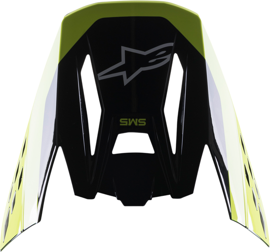 Visera ALPINESTARS SM5 - Haz - Negro/Gris/Amarillo 8983622-1515 