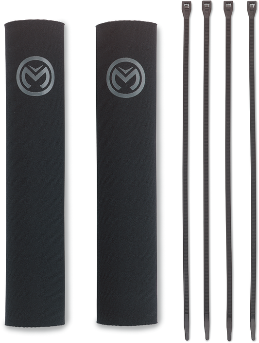 MOOSE RACING Neoprene Fork Skins - 44 mm-50 mm D - 127 mm (5") L - 3 mm Thick - 125 cc and larger PCFS10