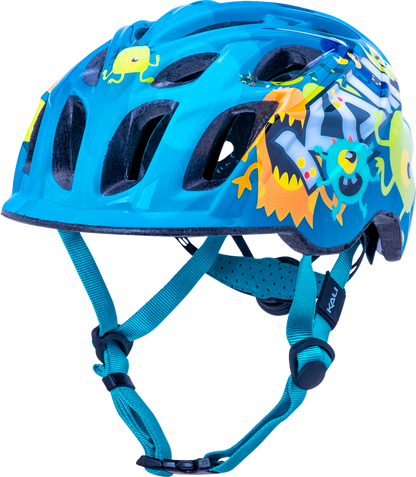 KALI Child Chakra Helmet - Monsters - Blue - XS 0221020414
