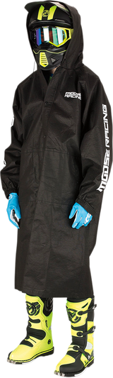 MOOSE RACING Mud Rainsuit Coat - Black - S/M LM1141-01 S/M