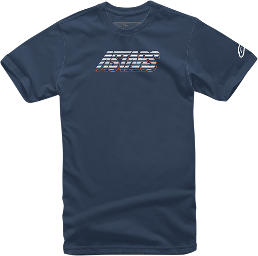 ALPINESTARS Lanes T-Shirt - Navy - XL 12117200370XL