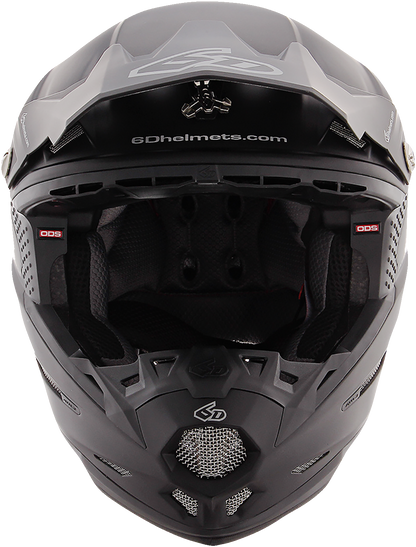 6D ATR-2 Helmet - Matte Black - XS 12-0504