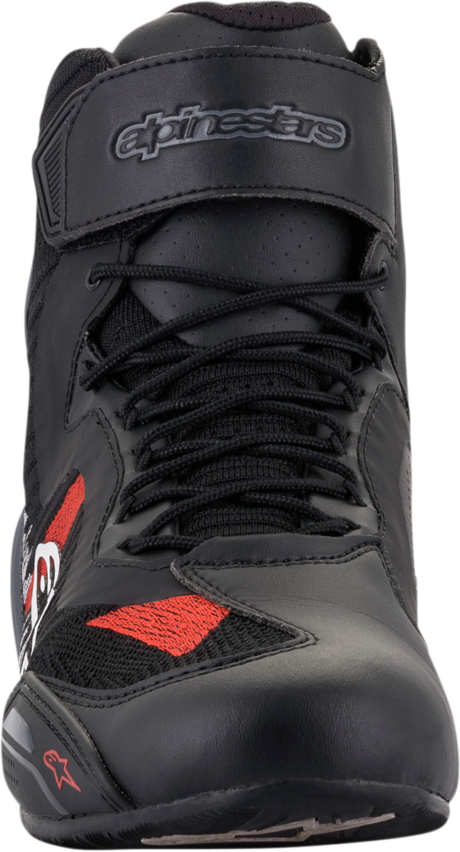 ALPINESTARS Faster-3 Rideknit® Shoes - Black/Gray/Red - US 9.5 2510319116595
