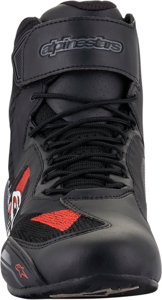 Zapatos ALPINESTARS Faster-3 Rideknit - Negro/Gris/Rojo - US 9.5 2510319116595 