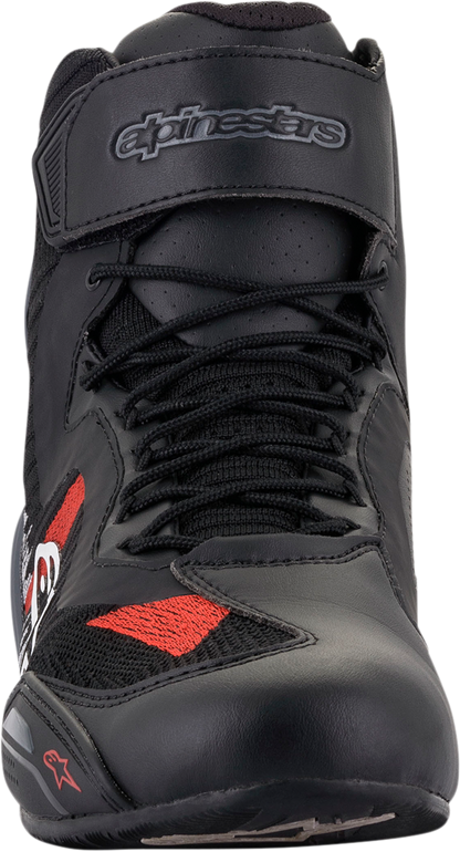 ALPINESTARS Faster-3 Rideknit® Shoes - Black/Gray/Red - US 8.5 2510319116585