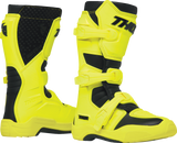 THOR Youth Blitz XR Boots - Acid/Black - Size 1 3411-0759