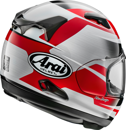 ARAI Quantum-X Helmet - Steel - Red - Small 0101-15737