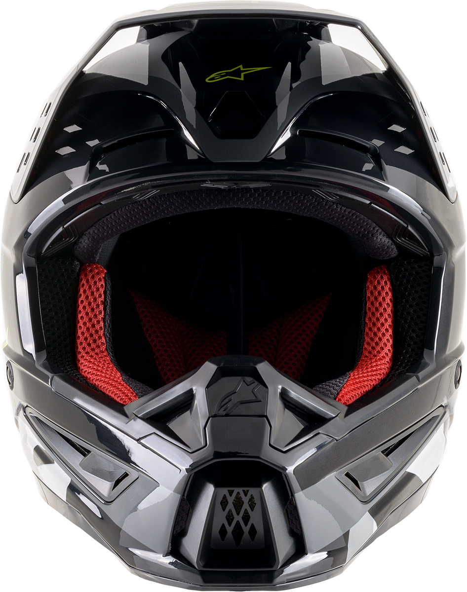 ALPINESTARS SM5 Helmet - Rover - Gray/Yellow - XS 8303921-1592-XS