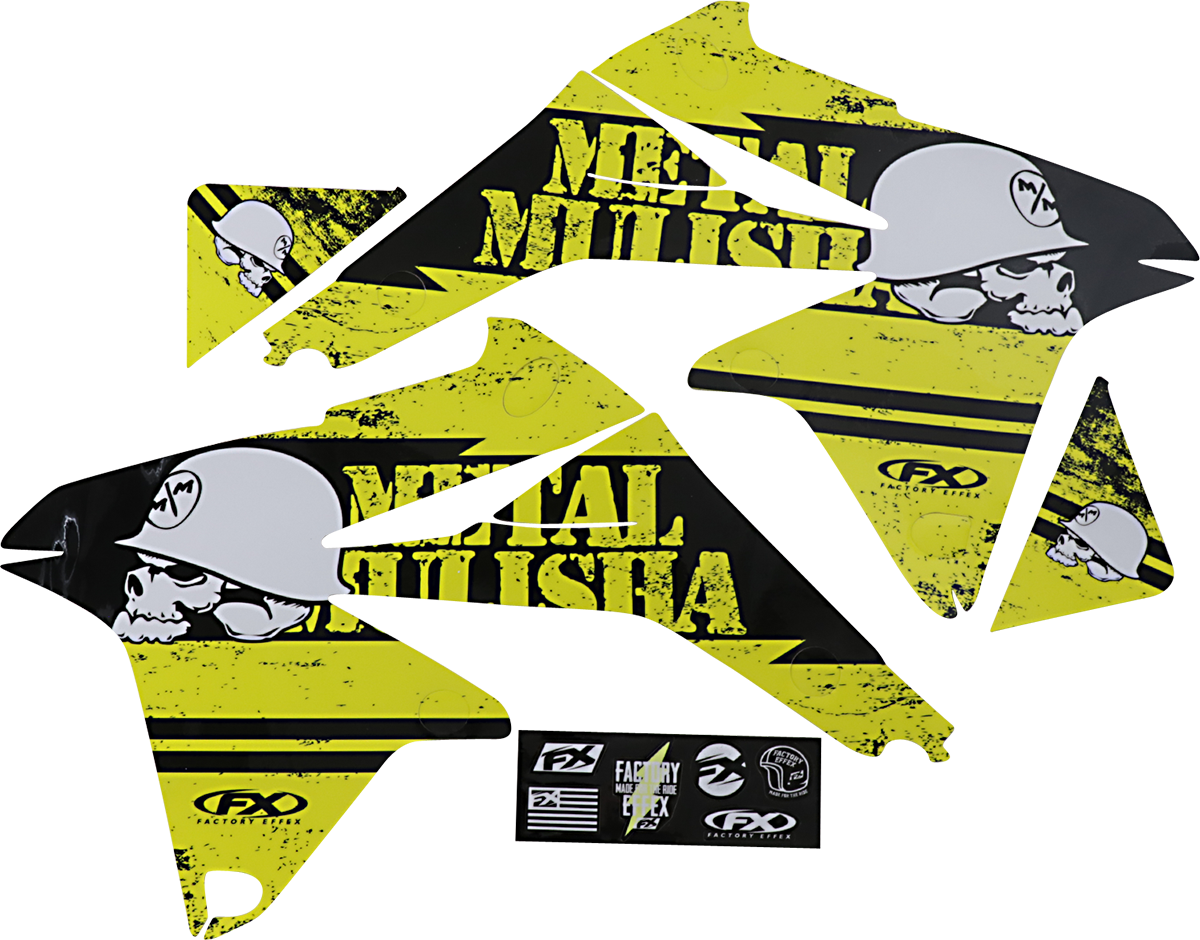 Kit de gráficos FACTORY EFFEX Metal Mulisha - Suzuki 23-11430 