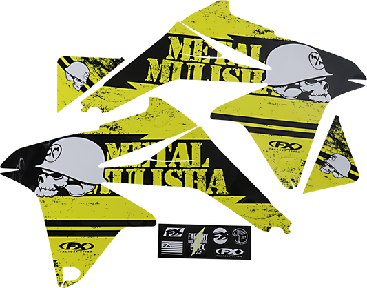 Kit de gráficos FACTORY EFFEX Metal Mulisha - Suzuki 23-11430 