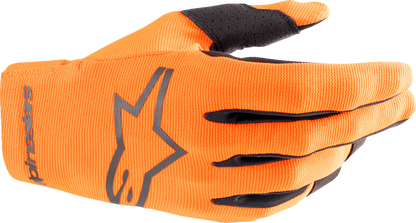 Guantes de radar ALPINESTARS - Naranja intenso/Negro - Pequeños 3561824-411-S