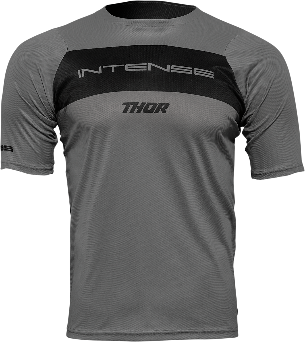 THOR Intense Dart Jersey - Gray/Black - Large 5120-0159