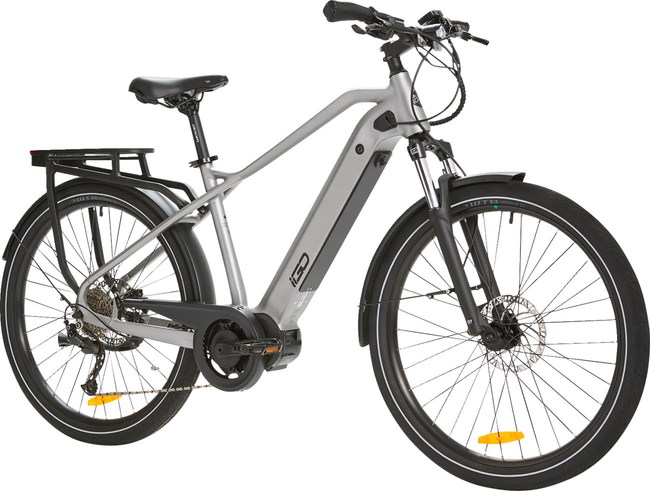 IGO ELECTRIC BIKES Discovery Yorkville LS E-Bike - Platinum - Hybrid  100-222-000