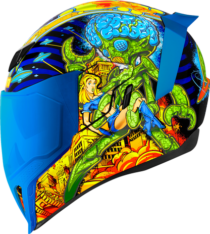 ICON Airflite™ Helmet - Bugoid Blitz - Blue - Medium 0101-15548