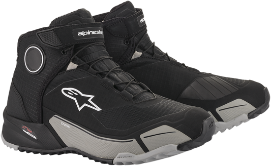 Zapatos ALPINESTARS CR-X Drystar - Negro/Gris frío - US 10.5 261182010511 