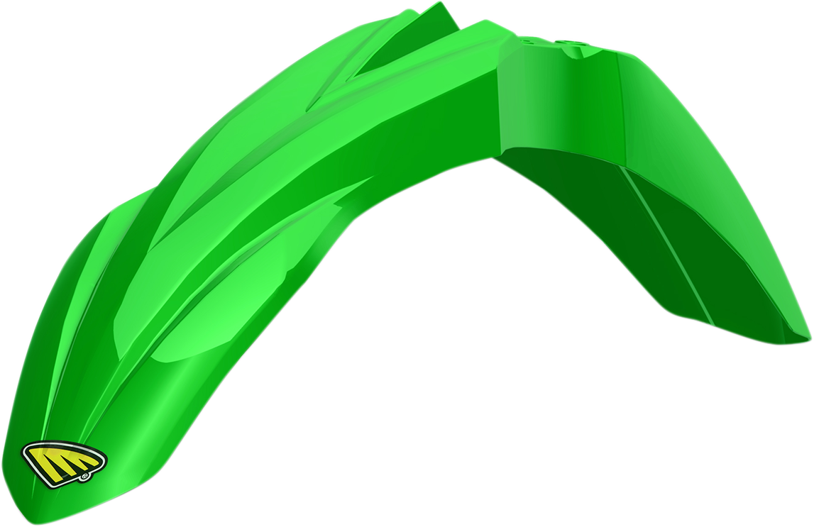 CYCRA Front Fender - Fluorescent Green - KX 1CYC-1572-72F