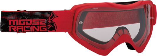 MOOSE RACING Qualifier Goggles - Agroid - Red 2601-2654