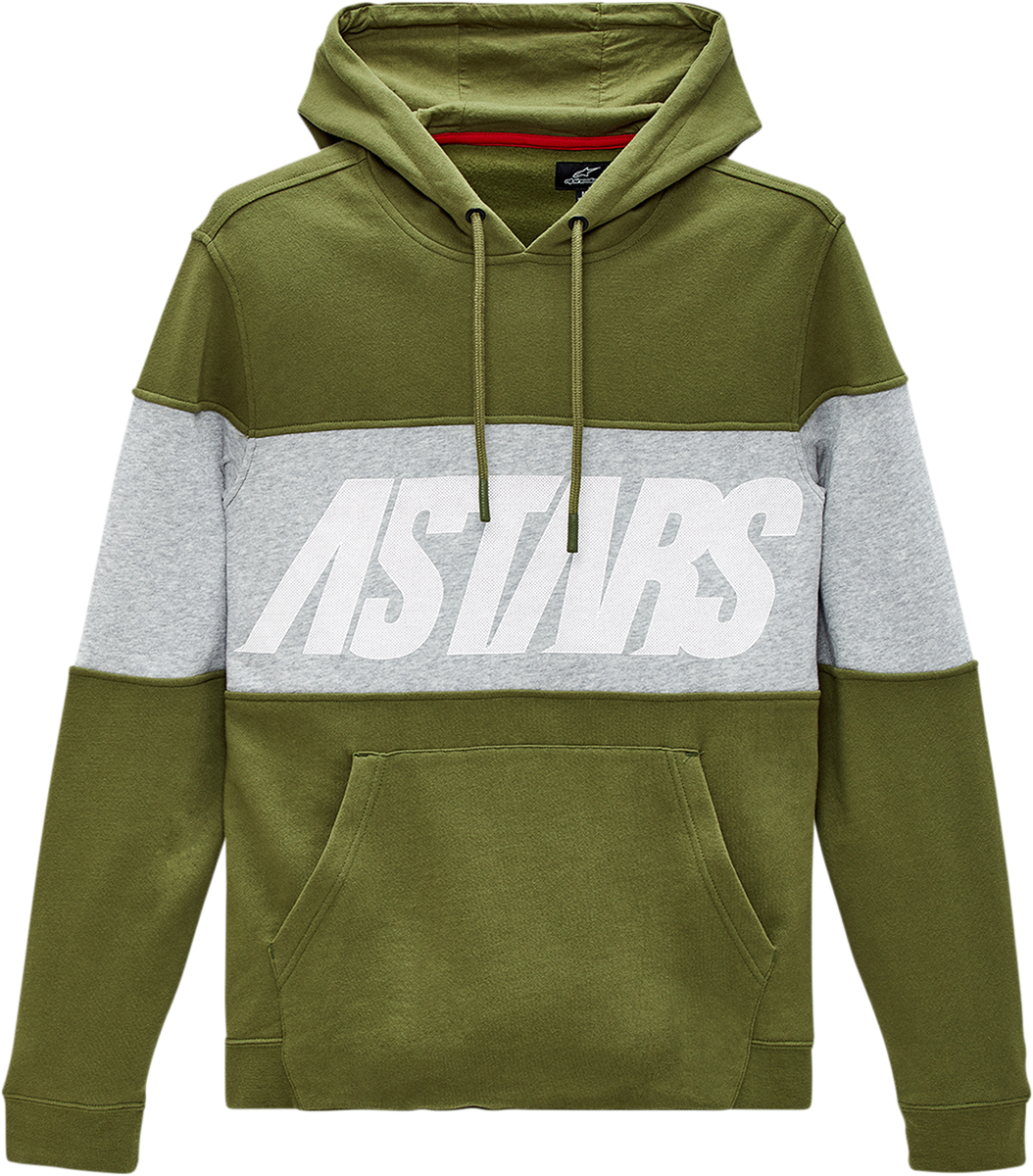 ALPINESTARS Border Hoodie - Olive - XL 12115121067XL