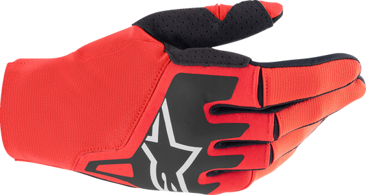 Guantes ALPINESTARS Techstar - Rojo Marte/Negro - Medianos 3561024-3110-M