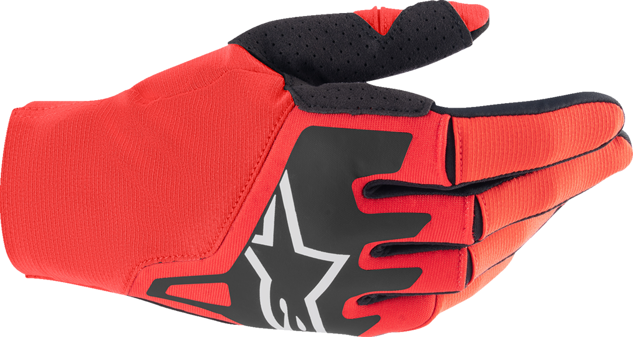 Guantes ALPINESTARS Techstar - Rojo Marte/Negro - Grande 3561024-3110-L