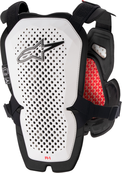 Protector de pecho ALPINESTARS A-1 Pro - Blanco/Negro/Rojo - XL/2XL 6700123213XL2X 