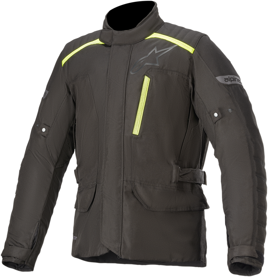 Chaqueta ALPINESTARS Gravity Drystar - Negro/Amarillo - Grande 3203720-155-L