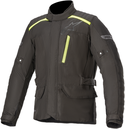 Chaqueta ALPINESTARS Gravity Drystar - Negro/Amarillo - Grande 3203720-155-L