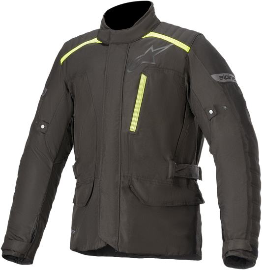 Chaqueta ALPINESTARS Gravity Drystar - Negro/Amarillo - Grande 3203720-155-L