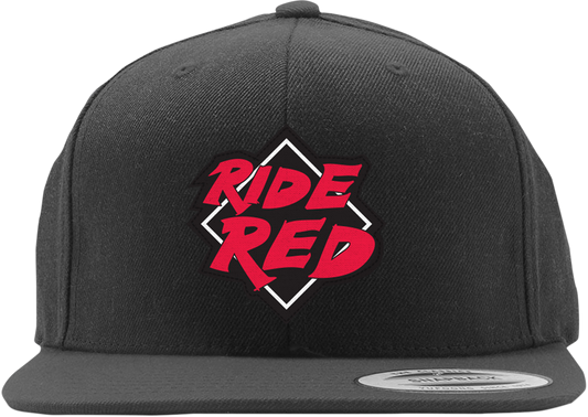 FACTORY EFFEX Gorra Honda Ride para jóvenes - Rojo/Negro 22-86306 
