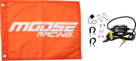 MOOSE RACING 5' Whip Light - RGB - Black SB-RGBBT-151-PU