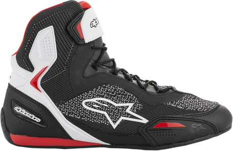 ALPINESTARS Faster-3 Rideknit® Shoes - Black/White/Red - US 10.5 2510319123-10.5