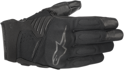 Guantes ALPINESTARS Faster - Negro/Negro - Pequeño 3567618-1100-S 