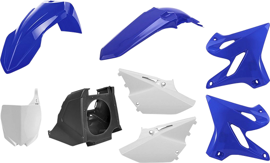 POLISPORT Restyled Body Kit - Blue/White/Black - YZ 125/250 90716