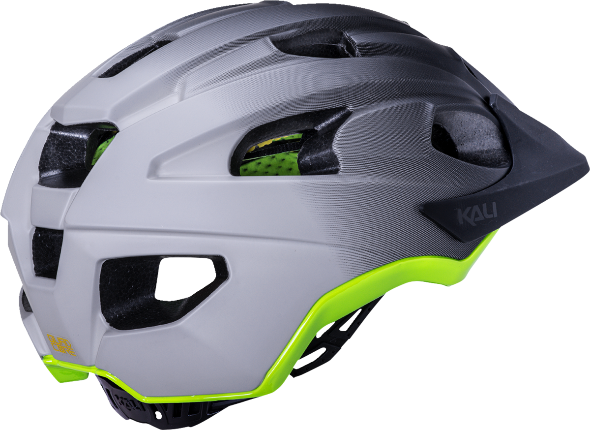 Casco KALI Pace - Fade - Negro/Gris/Amarillo fluorescente - L/XL 221722117 