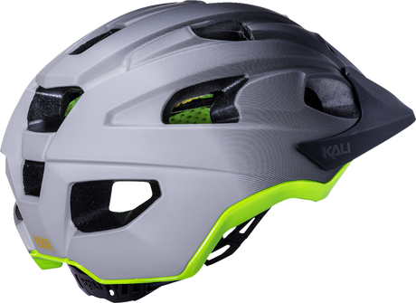 KALI Pace Helmet - Fade - Black/Gray/Fluorescent Yellow - L/XL 0221722117