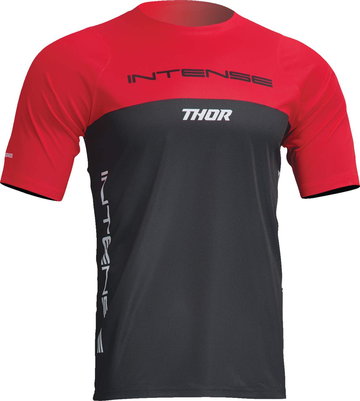 THOR Intense Assist Censis Jersey - Short-Sleeve - Red/Black - XS 5020-0204