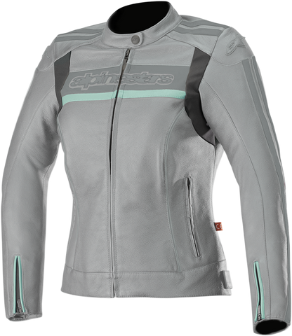 ALPINESTARS Stella Dyno v2 Jacket - Gray/Aqua - US 10 / EU 48 3112518-904-48